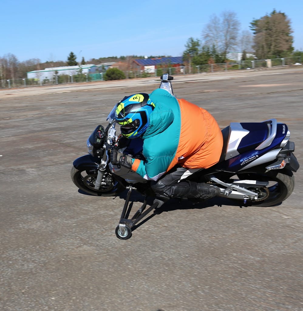 Professionelle Motorrad Sicherheits Schräglagen Trainings kurvenschule pfalz saarland